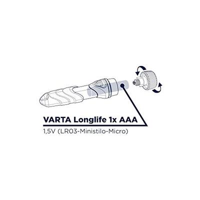 Varta Day Light Key Chain Zaklamp werkt op batterijen LED 12 lm 6.5 h 37 g Varta Day Light Key Chain Zaklamp werkt op batterijen LED 12 lm 6.5 h 37 g