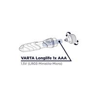 Varta Day Light Key Chain Zaklamp werkt op batterijen LED 12 lm 6.5 h 37 g - thumbnail