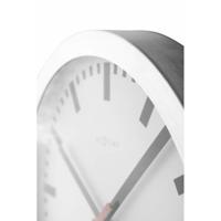 Wandklok/Tafelklok - aluminium - 'Station Stripe' - thumbnail