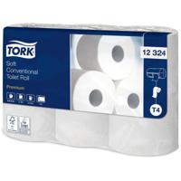 Tork toiletpapier Traditional, 2-laags, T4 Premium, wit, pak van 6 rollen - thumbnail