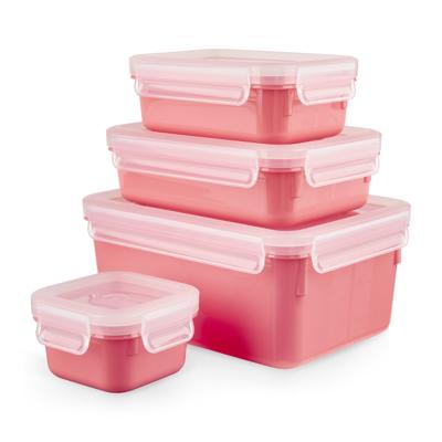 Tefal masterseal voorraaddozenset roze