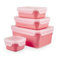 Tefal masterseal voorraaddozenset roze - thumbnail