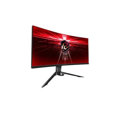 ASRock Phantom Gaming PG34WQ15R2B 34 Wide Quad HD 165Hz Curved VA Monitor - thumbnail