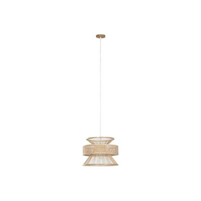 Plafondlamp Home ESPRIT Bruin Bamboe 50 W 40 x 40 x 30 cm