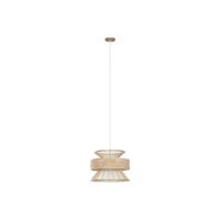Plafondlamp Home ESPRIT Bruin Bamboe 50 W 40 x 40 x 30 cm - thumbnail