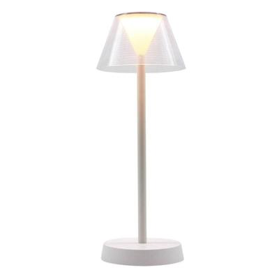Snoerloze tafellamp - LUMISKY - BEVERLY WHITE - H34 cm - warm witte LED
