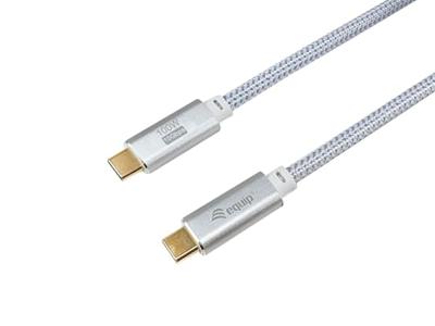 Equip 128360 USB 3.2 Gen 2 10Gbps 100W USB Type-C 3m Wit Equip 128360 USB 3.2 Gen 2 10Gbps 100W USB Type-C 3m Wit