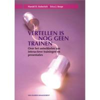 Vertellen is nog geen trainen (Paperback) - thumbnail