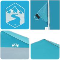 Luifeltent Blauw 400 x 400 x 227 / 236 / 245 cm Oxford stof - thumbnail