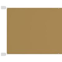 VidaXL Luifel verticaal 60x1000 cm oxford stof beige - thumbnail