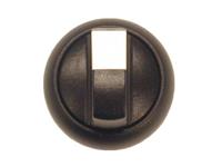 Eaton 216869 M22S-WRK Keuzetoets Kunststof frontring Knevel Zwart 1 stuk(s) - thumbnail