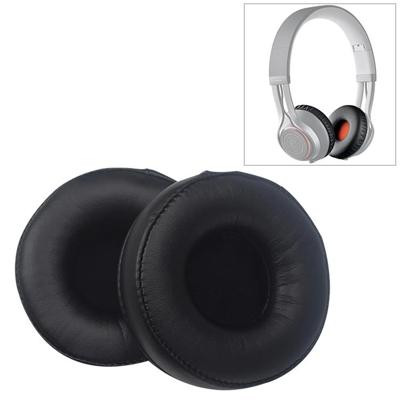 2 stuks voor Jabra Move Revo draadloze hoofdtelefoon kussen spons lederen cover earmuffs vervangende oorkussens (zwart)