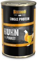 Belcando Single Proteïne-blikje, 6 x 400 g kip, gevarieerd natvoer voor honden, monoproteïne natvoer - thumbnail