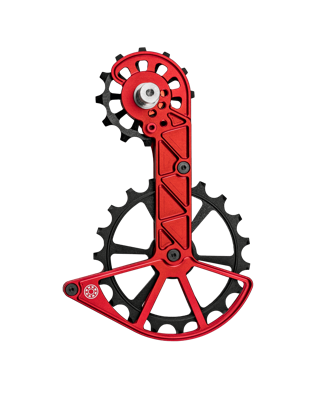Kogel Derailleurdeel Kolossos Oversized Keramisch Rood
