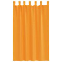 Gordijnen voile met lussen 2 st 140x175 cm oranje - thumbnail