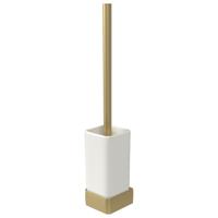 Toiletborstelset Haceka Aline Gold 41,4 cm Aluminium Mat Goud Haceka - thumbnail