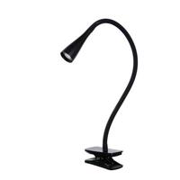 Lucide ZOZY - Klemlamp - LED 3 StepDim - 1x4W 3000K - Zwart - thumbnail