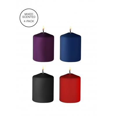 Tease Candles - Mix scent - 4 Pieces - Mix Tease Candles - Mix scent - 4 Pieces - Mix