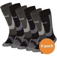 Xtreme Skisokken Unisex 6-pack Multi Black-45/47 - thumbnail