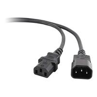 Netsnoer (C13/C14) VDE 3 meter Zwart - thumbnail