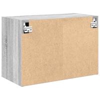 Garagewandkasten 2 st spaanplaat Sonoma grijs - thumbnail