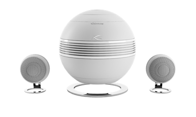 Cabasse: The Pearl Keshi 2.1 Speakerset - Wit Cabasse: The Pearl Keshi 2.1 Speakerset - Wit