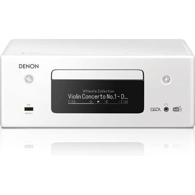 Denon RCD-N11DAB HiFi cd-speler Wit Denon RCD-N11DAB HiFi cd-speler Wit