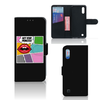 Samsung Galaxy M10 | Wallet Case | met Pasjes | Popart Princess