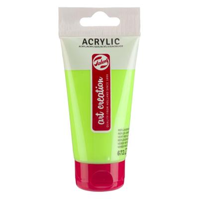 Acrylverf tac 672 reflexgroen tube 75ml Acrylverf tac 672 reflexgroen tube 75ml