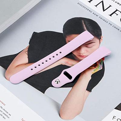 Fitbit Inspire 1 / HR / Ace 2 siliconen bandje - Maat: Large - Lila Fitbit Inspire 1 / HR / Ace 2 siliconen bandje - Maat: Large - Lila