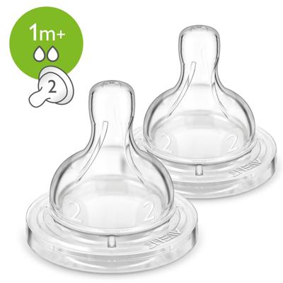 Philips Avent Zuigspeen Slow 2gaten 2 SCF632/27