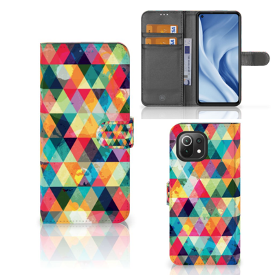 Xiaomi 11 Lite 5G NE | Mi 11 Lite | Telefoon Hoesje | Geruit