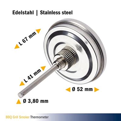 TFA Dostmann BBQ Grill Smoker Barbecuethermometer RVS TFA Dostmann BBQ Grill Smoker Barbecuethermometer RVS