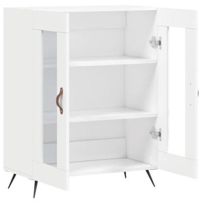 Dressoir 69,5x34x90 cm bewerkt hout wit