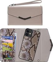 Mobilize 2in1 Elegant Magnet Clutch Apple iPhone XR/11 Beige Snake - thumbnail