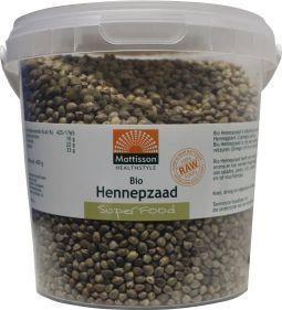 Mattisson HealthStyle Biologisch Hennepzaad Ongepeld Mattisson HealthStyle Biologisch Hennepzaad Ongepeld