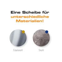 Rhodius XTK6 EXACT BOX 211301 Doorslijpschijf gebogen 115 mm 10 stuk(s) RVS, Staal - thumbnail