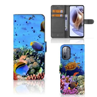 Motorola Moto G31 | G41 | Telefoonhoesje | Met pasjeshouder | Vissen Motorola Moto G31 | G41 | Telefoonhoesje | Met pasjeshouder | Vissen