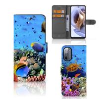 Motorola Moto G31 | G41 | Telefoonhoesje | Met pasjeshouder | Vissen - thumbnail