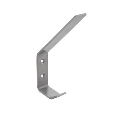 Intersteel | Kapstokhaak 135 mm | Gebogen | RVS Geborsteld