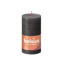 Bolsius Rustiek Stompkaars Stormy Grey 130/68 - thumbnail