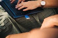 Verbatim V Store N CLICK USB-stick 16 GB Geel, Rood, Blauw 49306  USB-A 3.2 Gen 1 - thumbnail