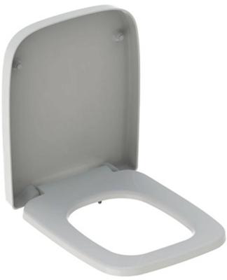 Geberit Renova Compact Closetzitting met deksel topfix 36x43 cm Wit