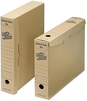 Archiefdoos loeff space box 4550 a4 320x240x60mm