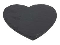 Serveerplank leisteen hart 15x15cm - thumbnail