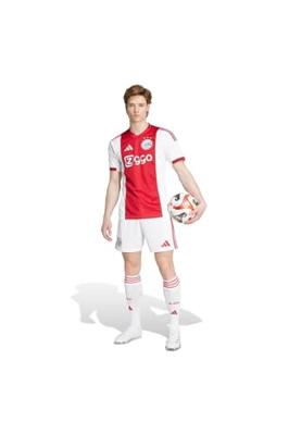 Ajax Shirt Thuis Senior 2025/2026 - Maat L - Kleur: RoodWit | Soccerfanshop - thumbnail