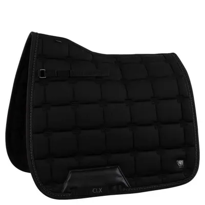 BR CLX zadeldek zwart maat:dr cob