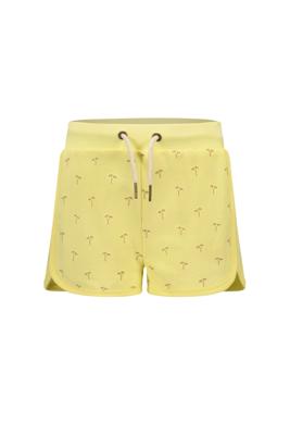 Like Flo Meisjes sweat short - Zacht geel