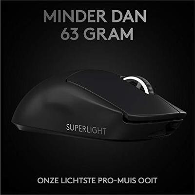 Logitech-G Pro X Superlight Zwart Logitech-G Pro X Superlight Zwart
