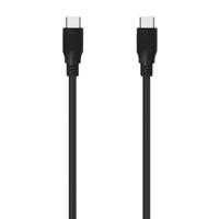 AISENS - A107-0701 - USB 3.2 Gen2X2 kabel 20 Gbps 8K @30Hz 5A 100W E-marker, type USB-C/M-USB-C/M, zwart, 0,6 m - thumbnail